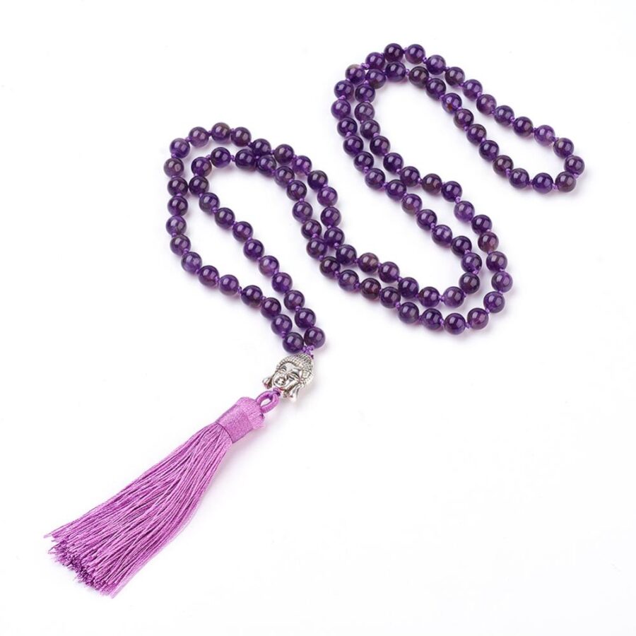 Amethyst-Mala-with-Buddha-Head-and-Tassel