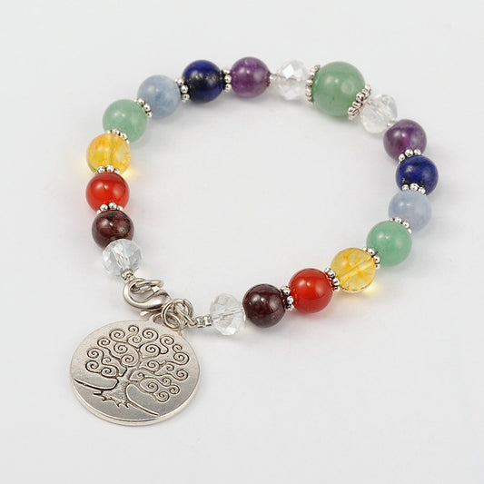 Chakra-Finding-Tree-of-Life Bracelet