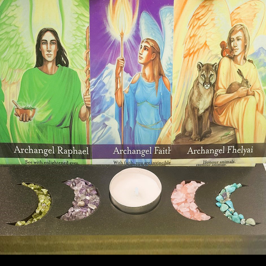 Tarot Card Holder Moon Phases