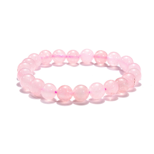 Rose Quartz Gemstone 8mm Bracelet