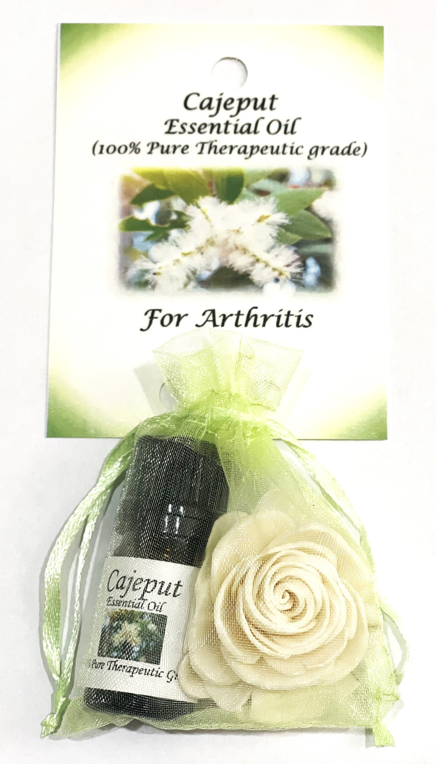 Cajeput-Essential-Oil-with-Beautiful-Diffuser-Flower-5ML