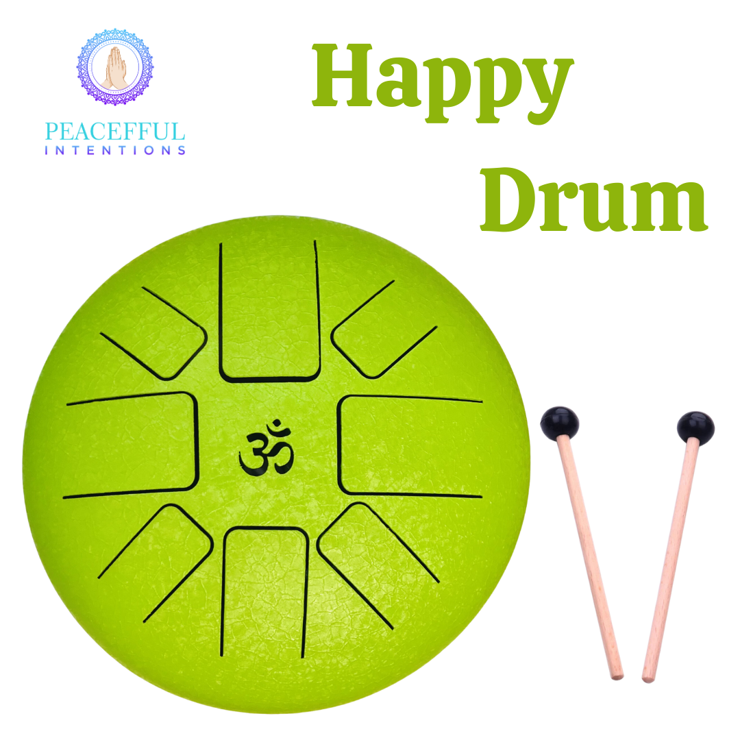 Tongue Drums - 12 Inch - Yellow
