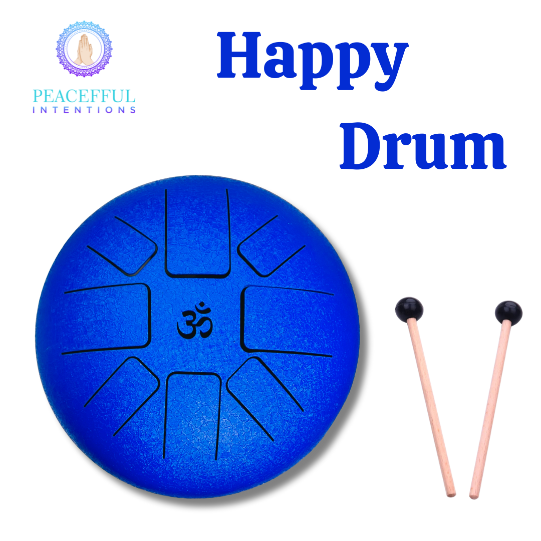 Tongue Drums - 12 Inch - Blue