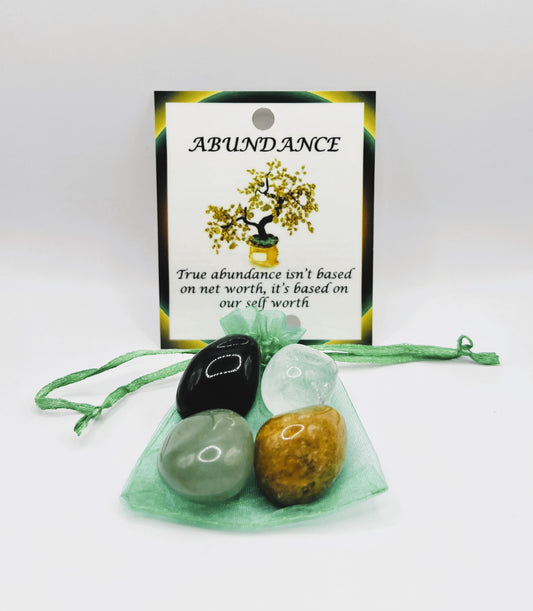 Abundance Crystal Healing Bag