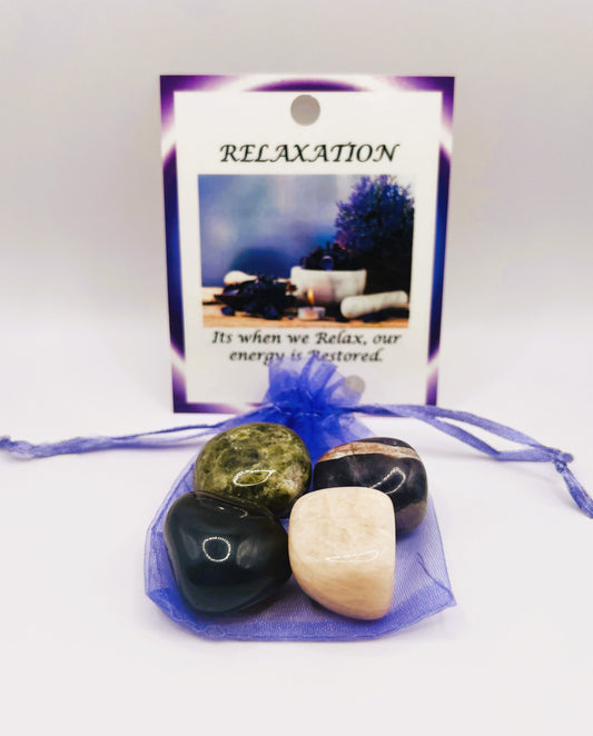 Relaxation Crystal Healing Bag