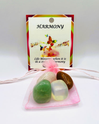 Harmony Crystal Healing Bag