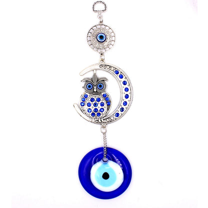 Evil-Eye-Decor-Owl-Rhinestone-Hanging