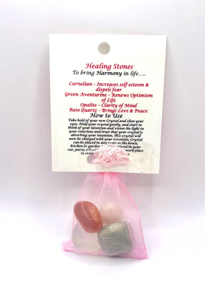 Harmony Crystal Healing Bag