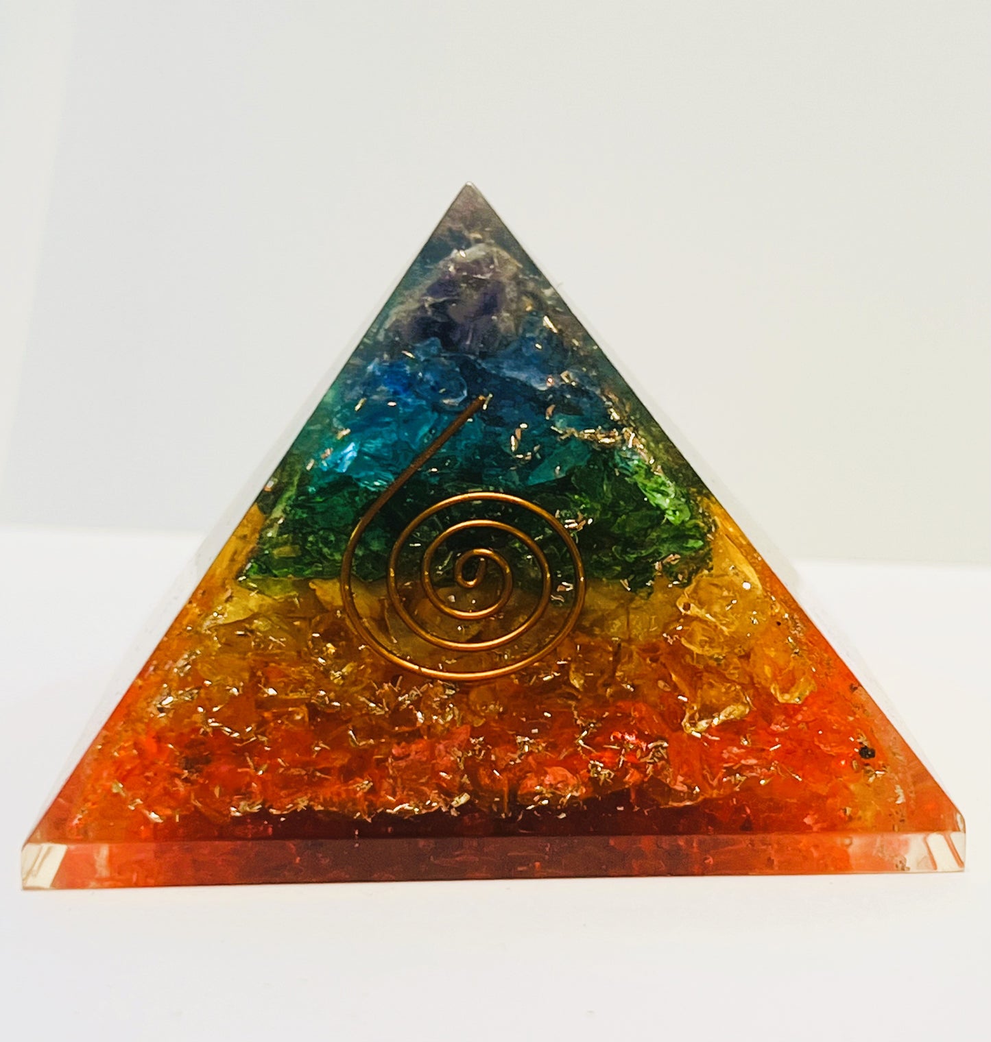 Colorful-Chakra-Bright-with-Copper-Coil-Orgonite-Pyramid