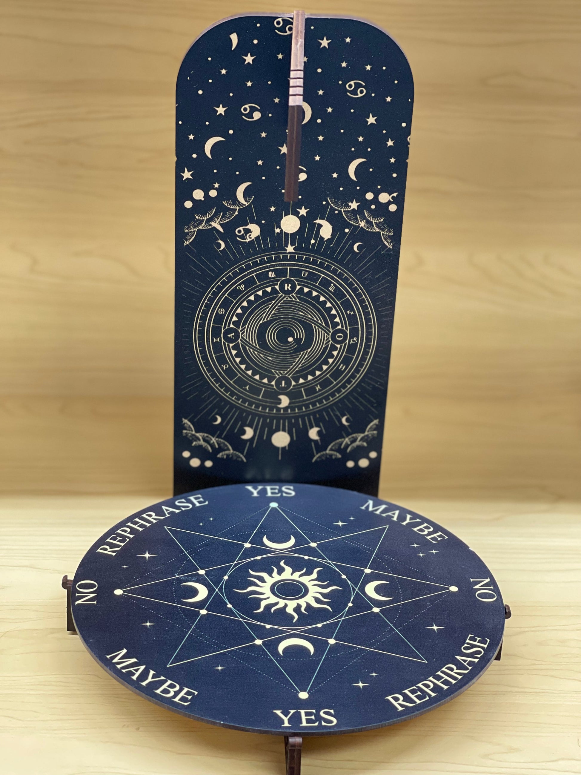 Pendulum Holder Astrology Taro Wheel – Peacefful Intentions
