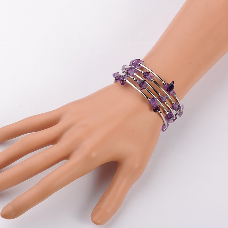 Amethyst-Wrap-Bracelet