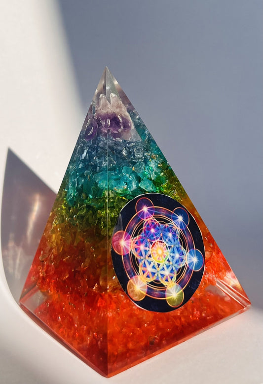 Chakra-Stone-Bright-Colorful-Nubian-Orgonite-Pyramid