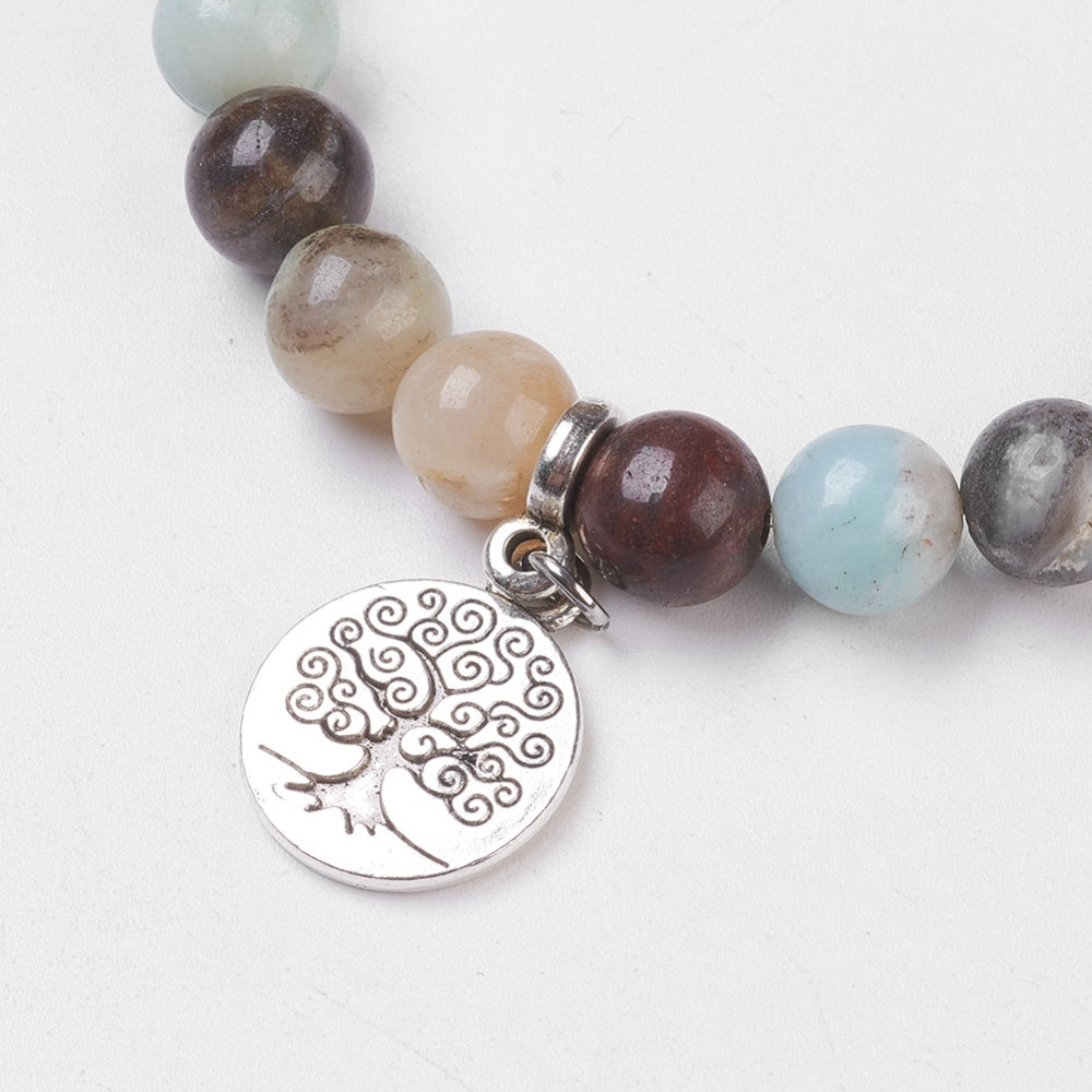 Gemstone-Om-Tree-of-Life-Bracelet