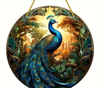 Peacock Suncatcher