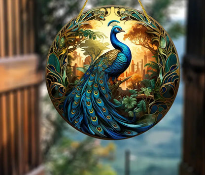 Peacock Suncatcher