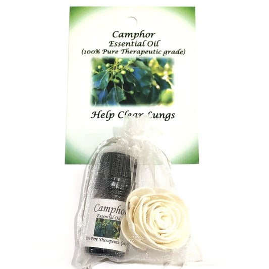 Camphor-Essential-Oil-with-Beautiful-Diffuser-Flower-5ml