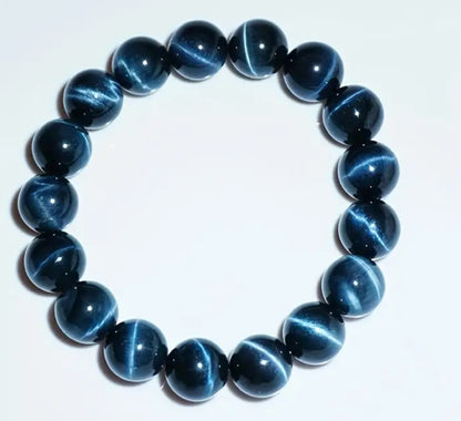 Blue Tigers Eye Gemstone Bracelet