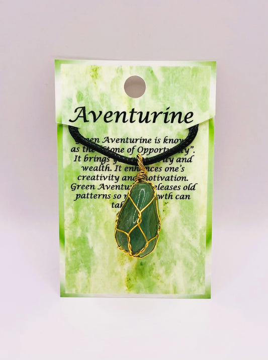 Green-Aventurine-Golden-Wire-Wrapped-Necklace