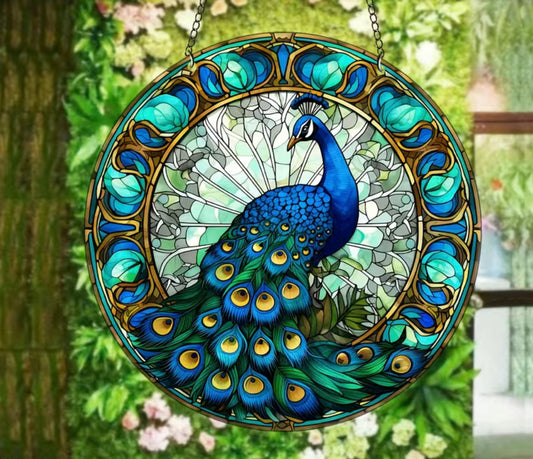 Peacock-Suncatcher