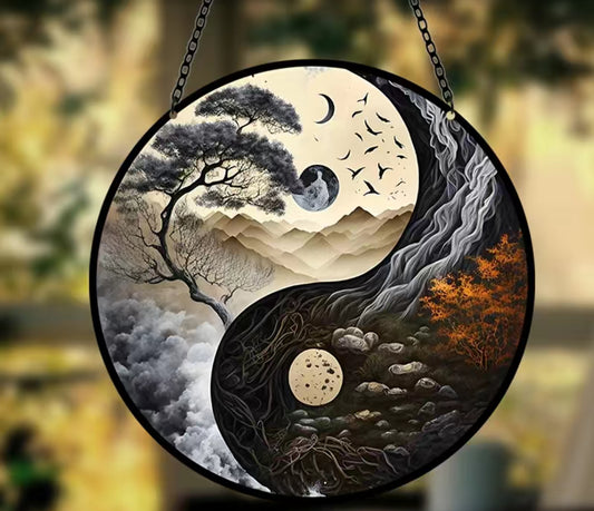 Ying-Yang-Suncatcher