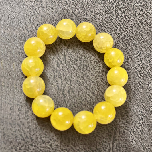 Yellow-Agate-Gemstone-Bracelet